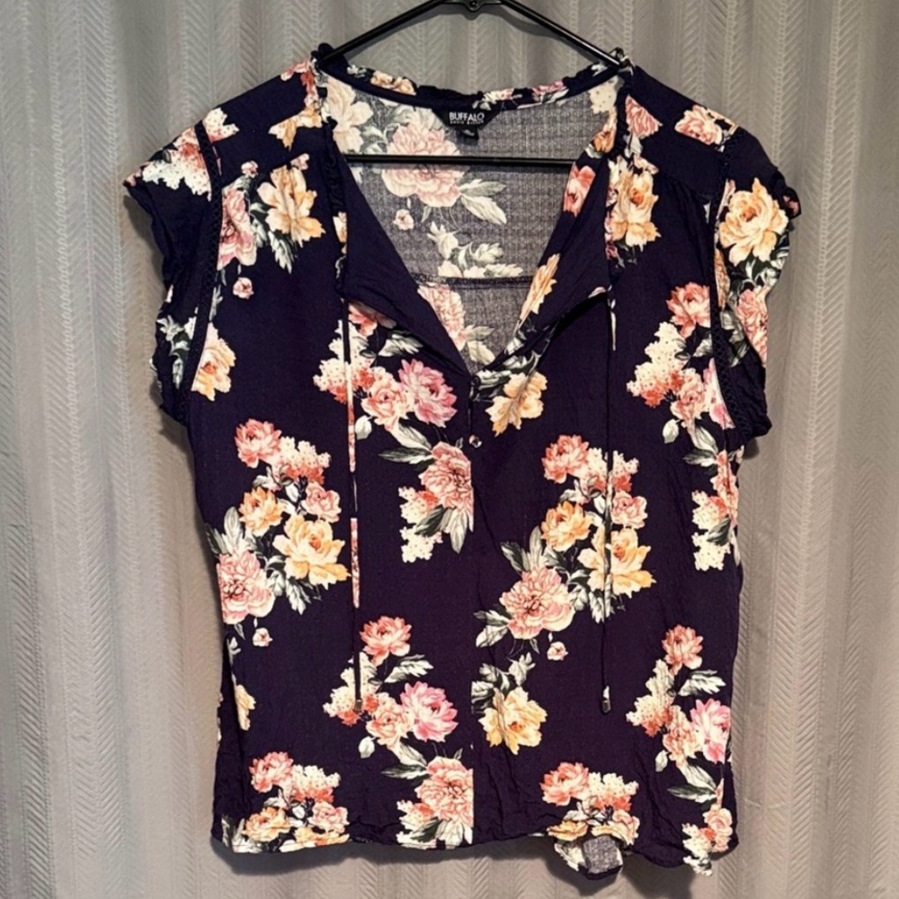 Buffalo David Britton Floral Top